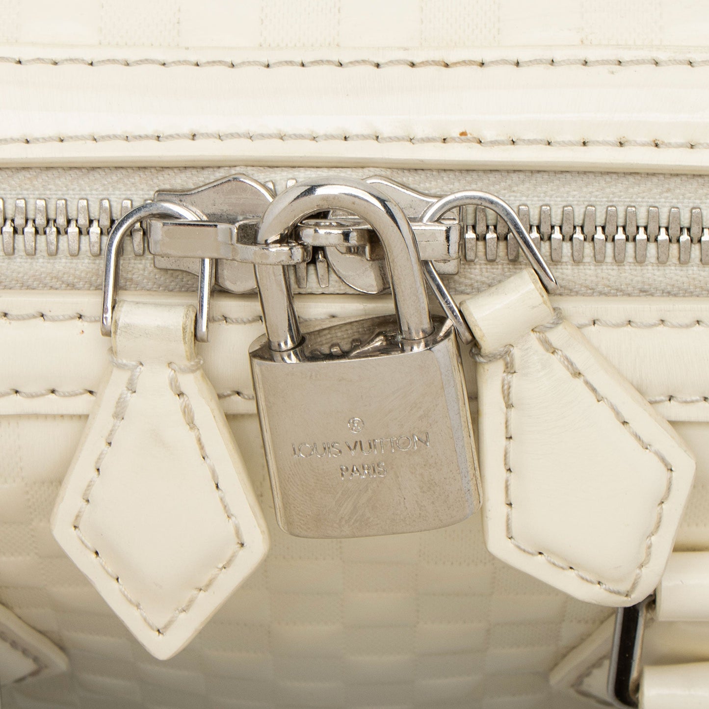 Louis Vuitton Limited Edition Damier Facette Speedy Cube PM Satchel