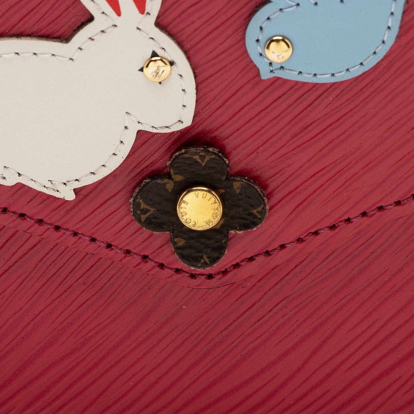 Louis Vuitton Limited Edition Epi Leather Bunny Felicie Pochette (SHF-GQ6hT3)