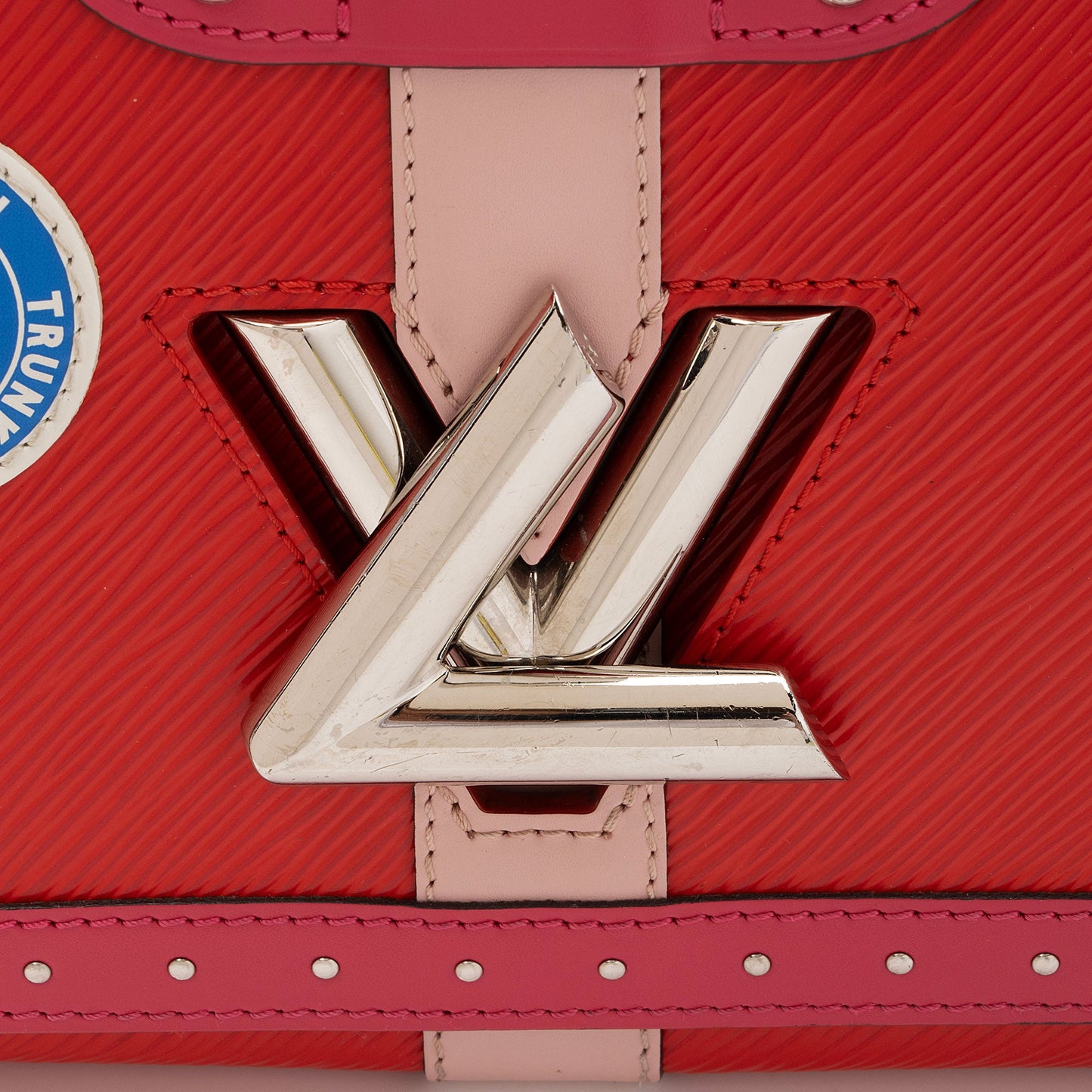 Louis Vuitton Limited Edition Epi Leather Trunk Twist MM Shoulder Bag (SHF-iqpJsA)