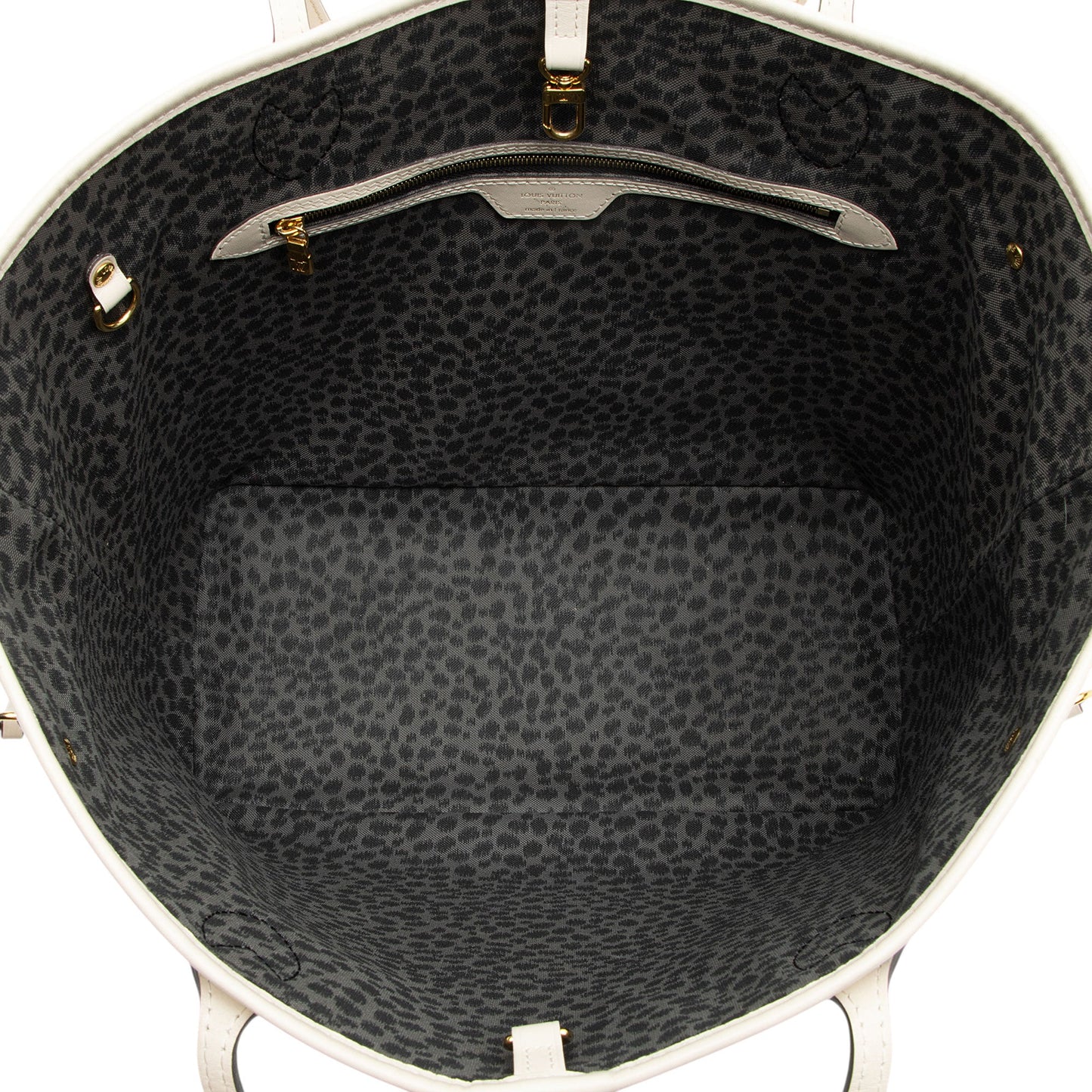 Louis Vuitton Limited Edition Giant Monogram Canvas Wild At Heart Neverfull MM Tote