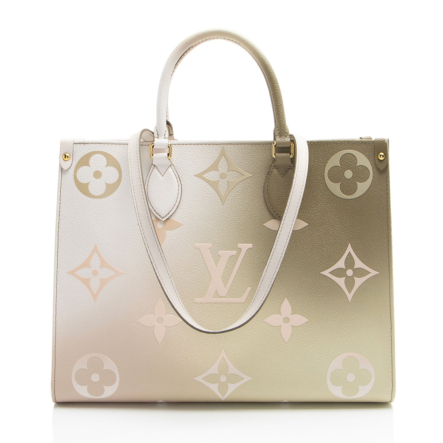 Louis Vuitton Limited Edition Giant Monogram Empreinte Spring In The City Onthego MM Tote