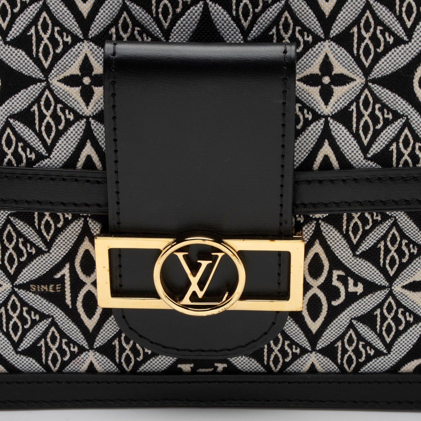 Louis Vuitton Limited Edition Jacquard Since 1854 Dauphine MM Shoulder Bag