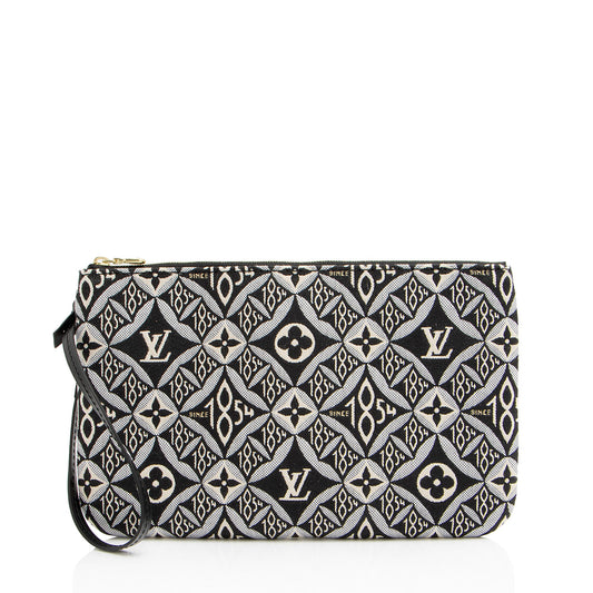 Louis Vuitton Limited Edition Jacquard Since 1854 Neverfull MM Pochette