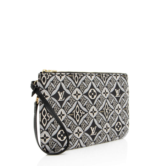 Louis Vuitton Limited Edition Jacquard Since 1854 Neverfull MM Pochette