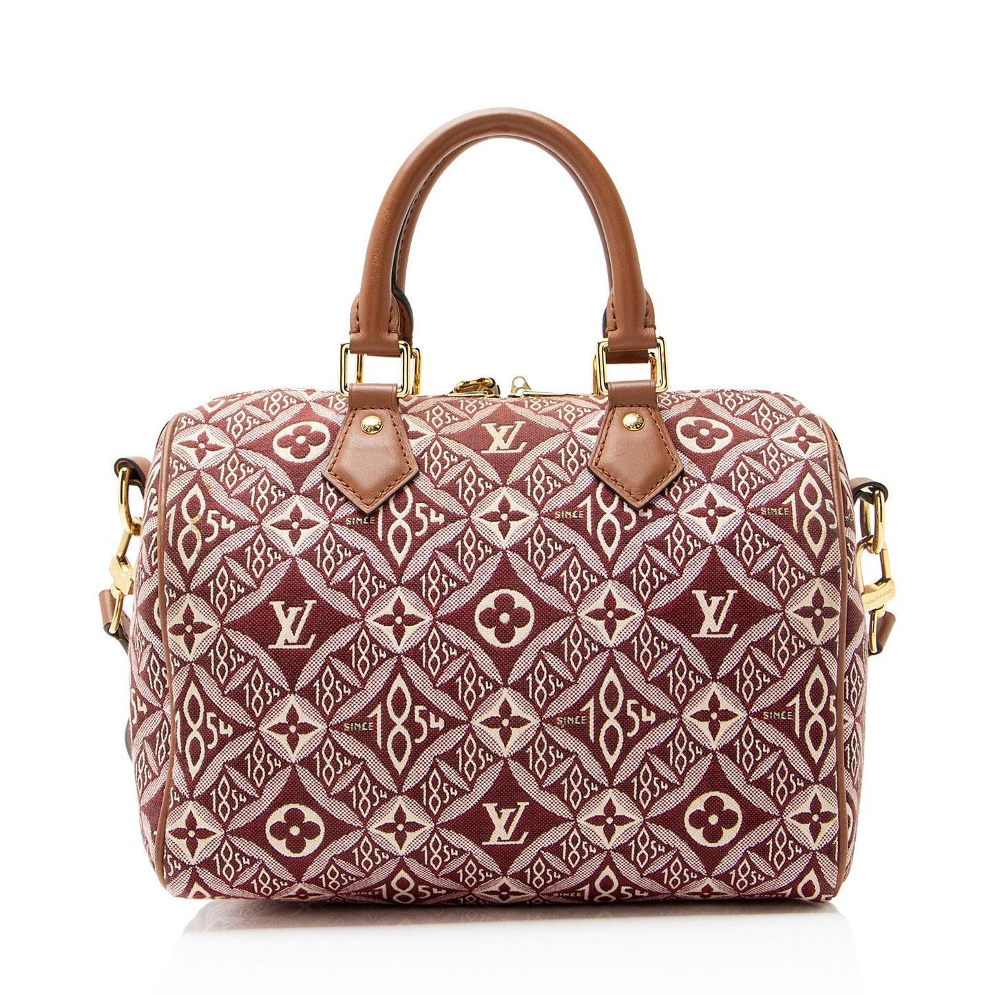 Louis Vuitton Limited Edition Jacquard Since 1854 Speedy Bandouliere 25 Satchel