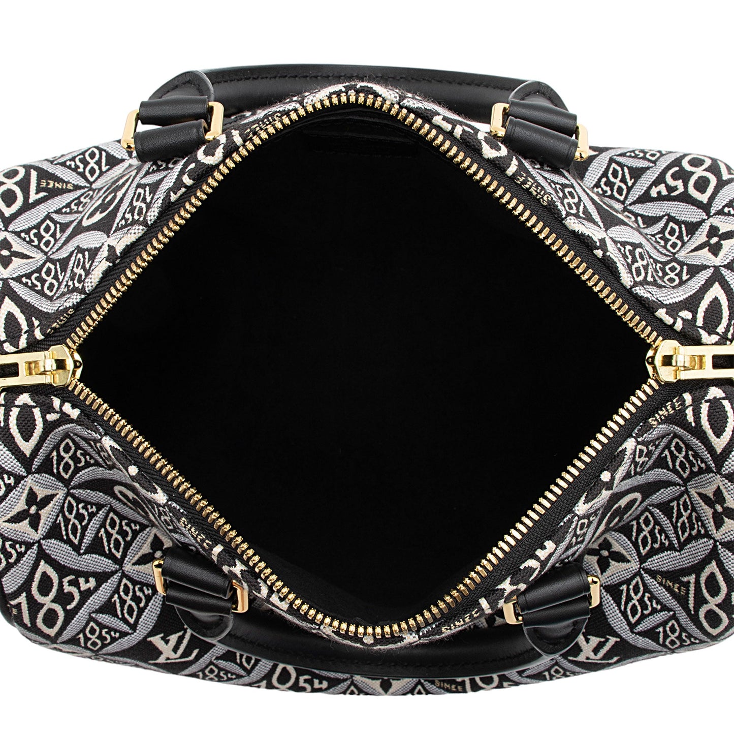 Louis Vuitton Limited Edition Jacquard Since 1854 Speedy Bandouliere 30 Satchel (SHF-5Ftuuk)