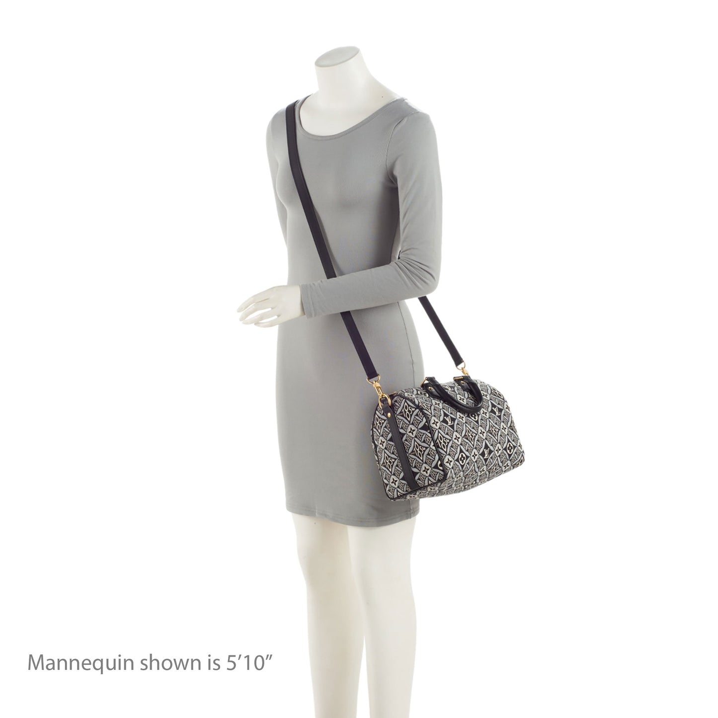 Louis Vuitton Limited Edition Jacquard Since 1854 Speedy Bandouliere 30 Satchel (SHF-5Ftuuk)