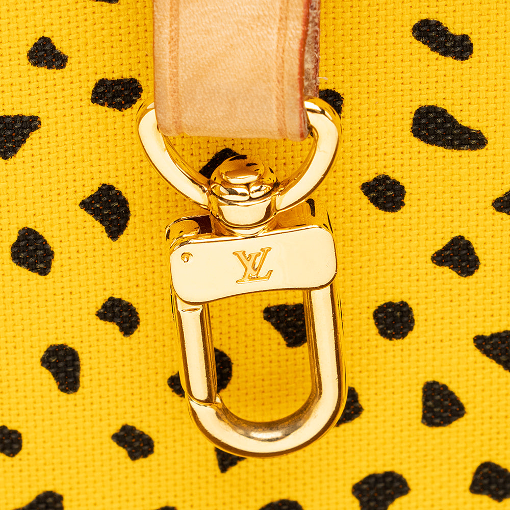 Louis Vuitton Limited Edition Kusama Neverfull MM Tote (SHF-20100)