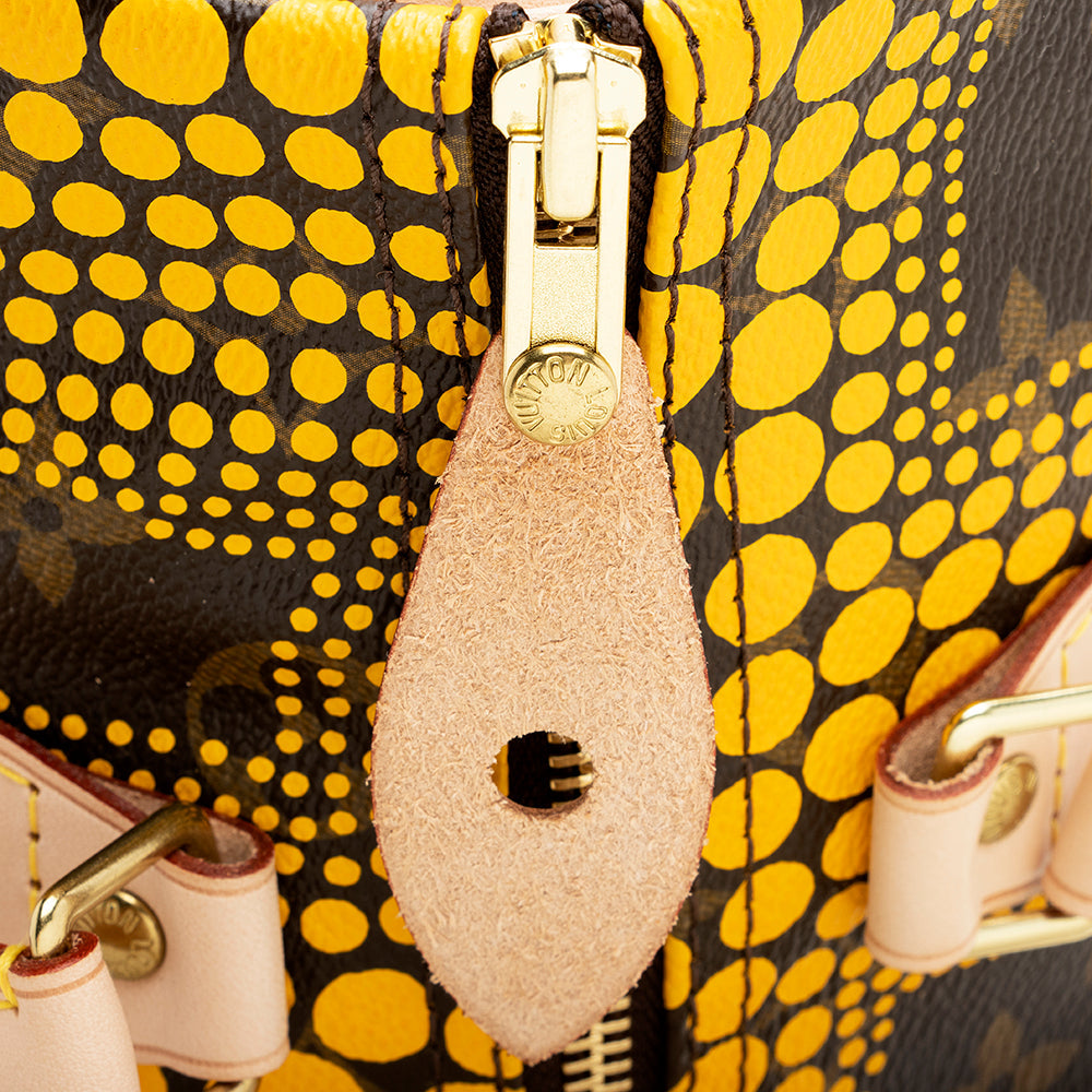 Louis Vuitton Limited Edition Kusama Speedy 30 Satchel (SHF-19796)