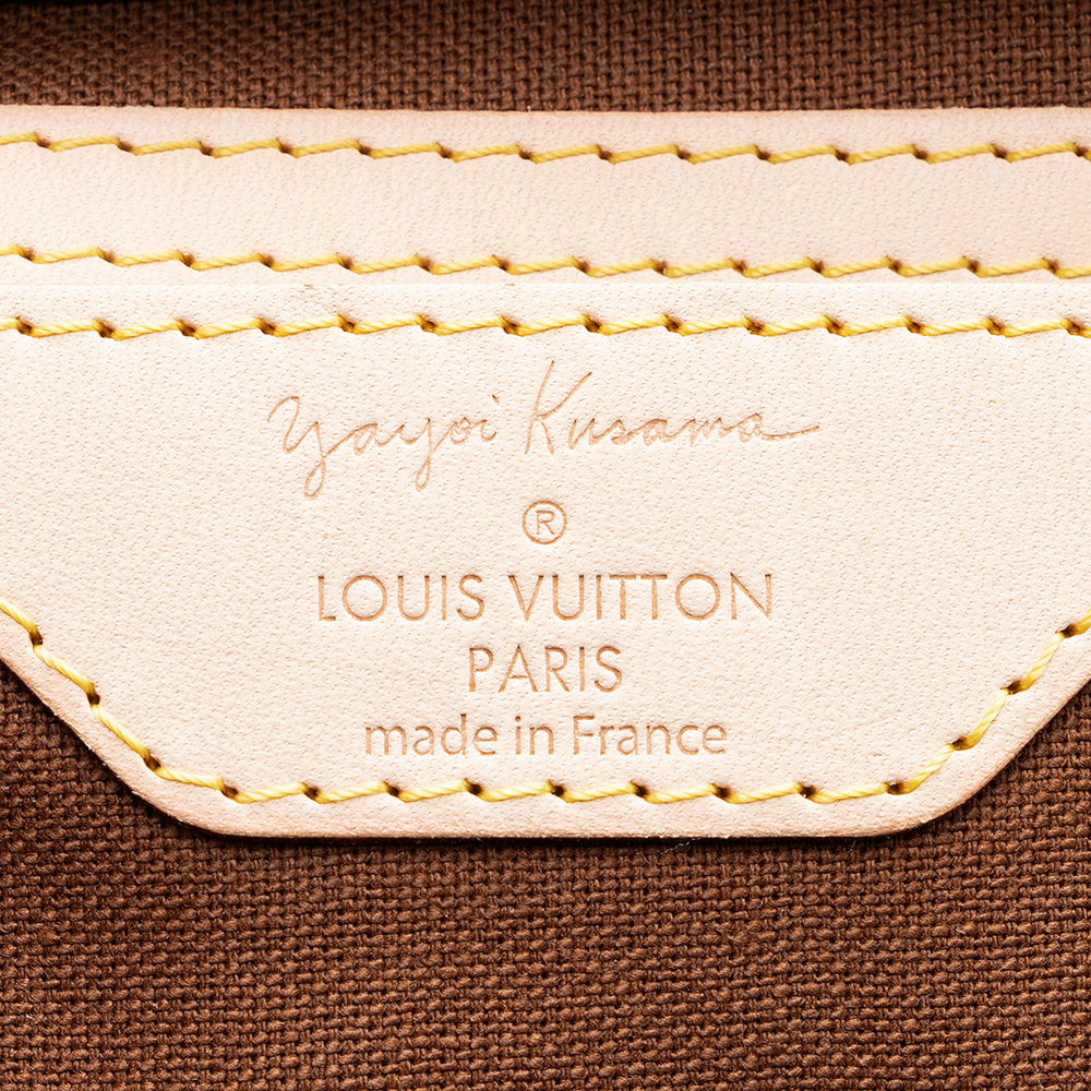 Louis Vuitton Limited Edition Kusama Speedy 30 Satchel (SHF-19796)