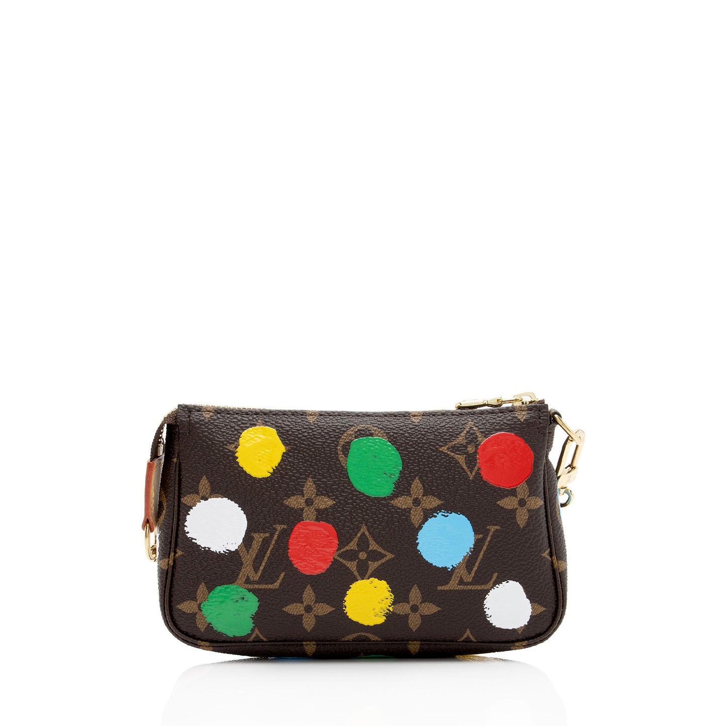 Louis Vuitton Limited Edition LV x YK Monogram Canvas Mini Pochette Accessoires (SHF-avwZnz)