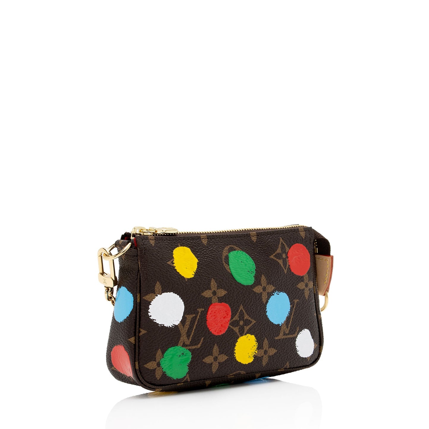 Louis Vuitton Limited Edition LV x YK Monogram Canvas Mini Pochette Accessoires (SHF-avwZnz)
