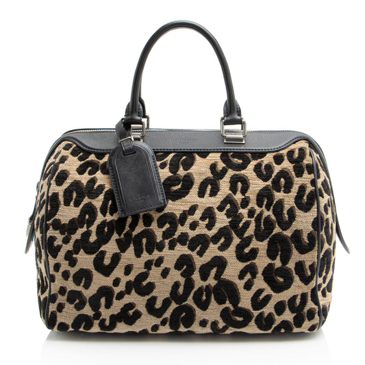Louis Vuitton Limited Edition Leopard Speedy Satchel