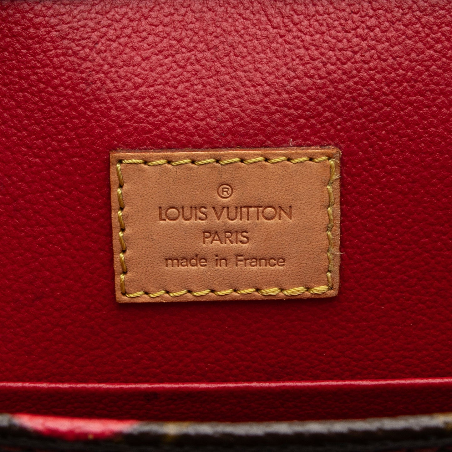 Louis Vuitton Limited Edition Monogram Canvas Cerises Sac Plat Tote (SHF-Oc84Cp)