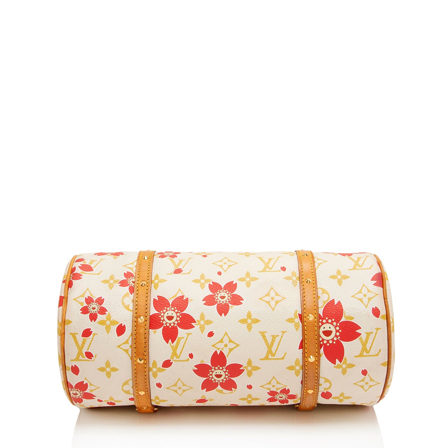Louis Vuitton Limited Edition Monogram Canvas Cherry Blossom Papillon Satchel (SHF-3p8Y2x)