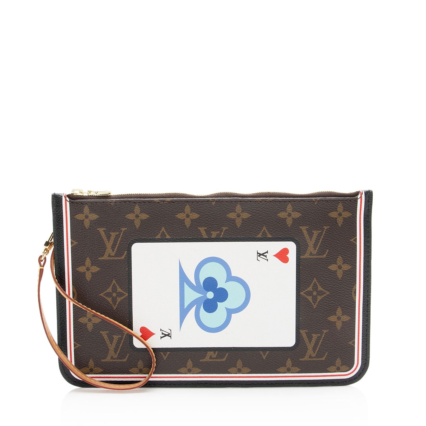 Louis Vuitton Limited Edition Monogram Canvas Game On Neverfull MM Pochette