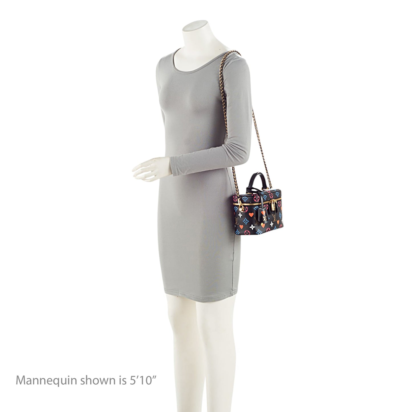 Louis Vuitton Limited Edition Monogram Canvas Game On Vanity PM Shoulder Bag