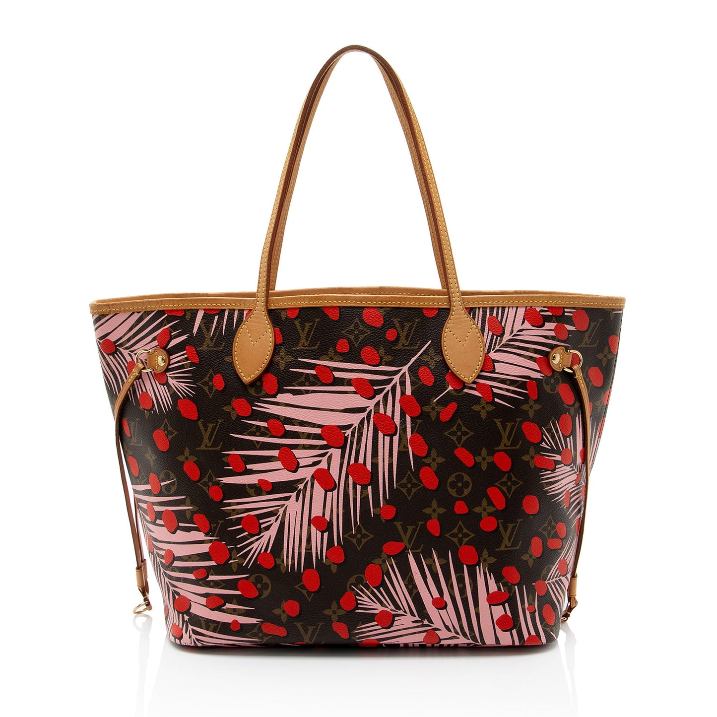 Louis Vuitton Limited Edition Monogram Canvas Jungle Dots Neverfull MM Tote
