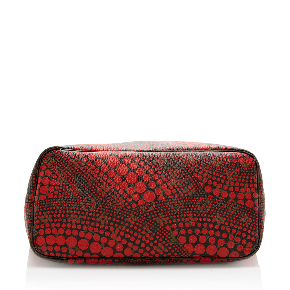 Louis Vuitton Limited Edition Monogram Canvas Kusama Waves MM Neverfull -  (SHF-18393)
