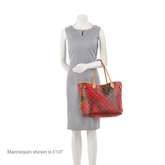 Louis Vuitton Limited Edition Monogram Canvas Kusama Waves MM Neverfull -  (SHF-18393)