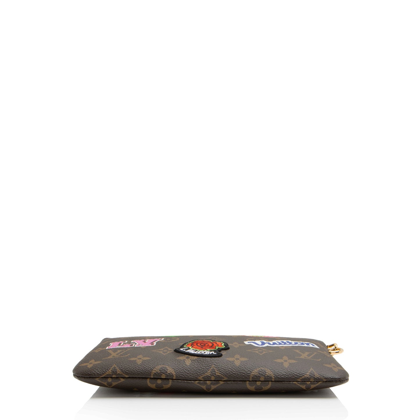 Louis Vuitton Limited Edition Monogram Canvas Patches City Pouch