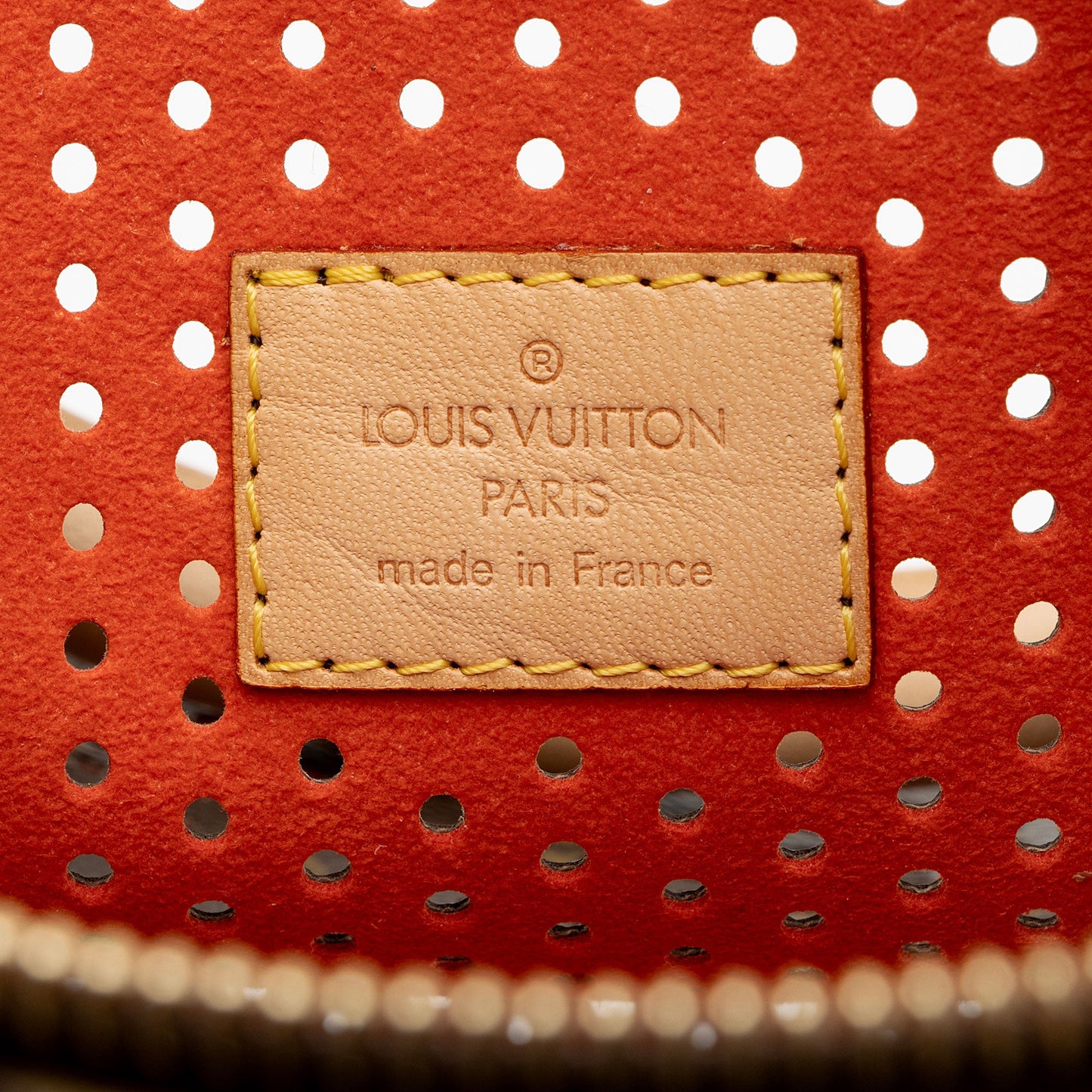 Louis Vuitton Limited Edition Monogram Canvas Perforated Speedy 30 Satchel (SHF-zo9Uue)