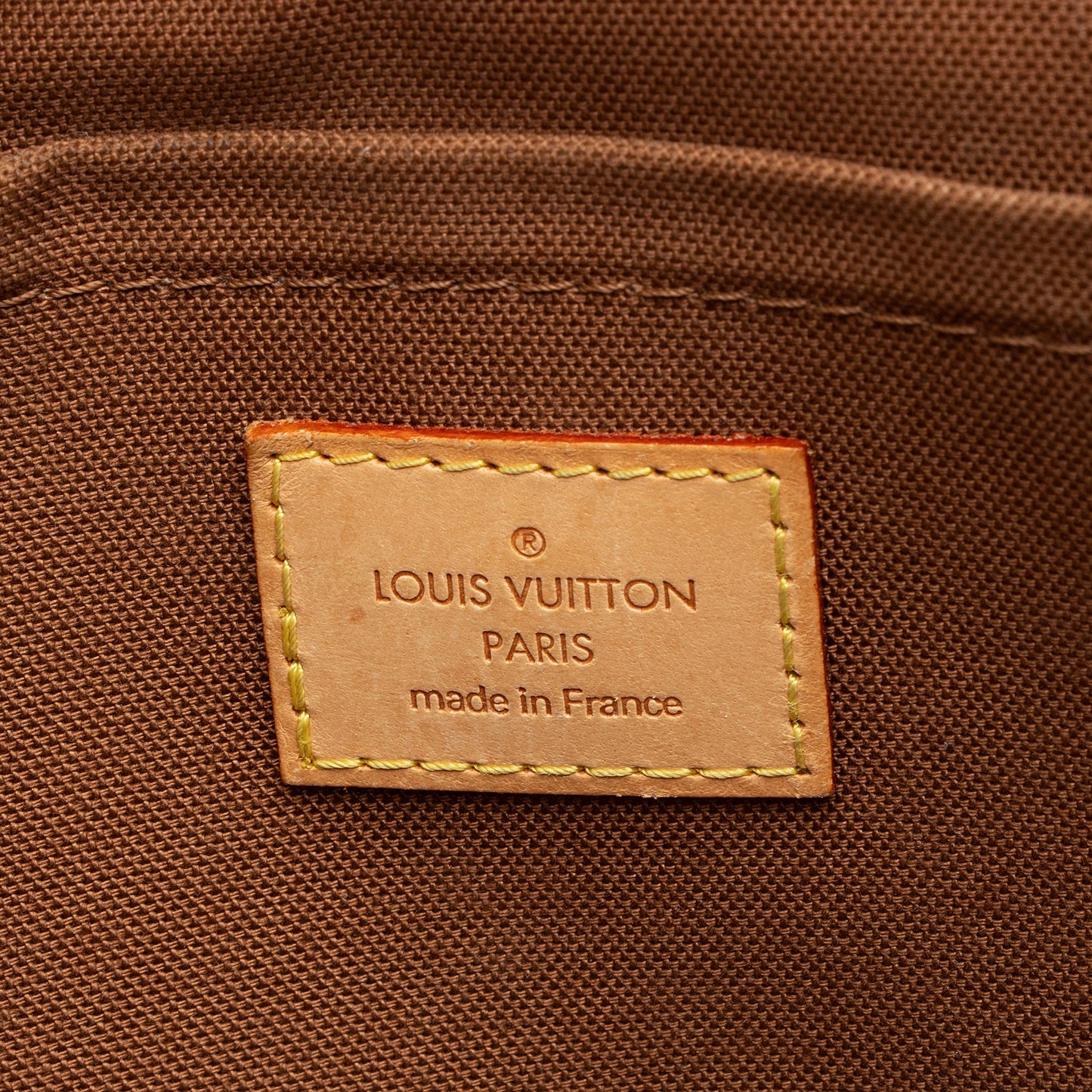 Louis Vuitton Limited Edition Monogram Canvas Riveting Satchel