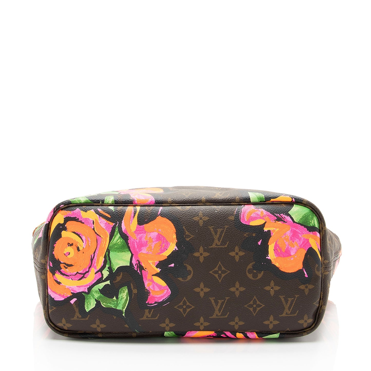 Louis Vuitton Limited Edition Monogram Canvas Roses Neverfull MM Tote (SHF-DyNRiI)