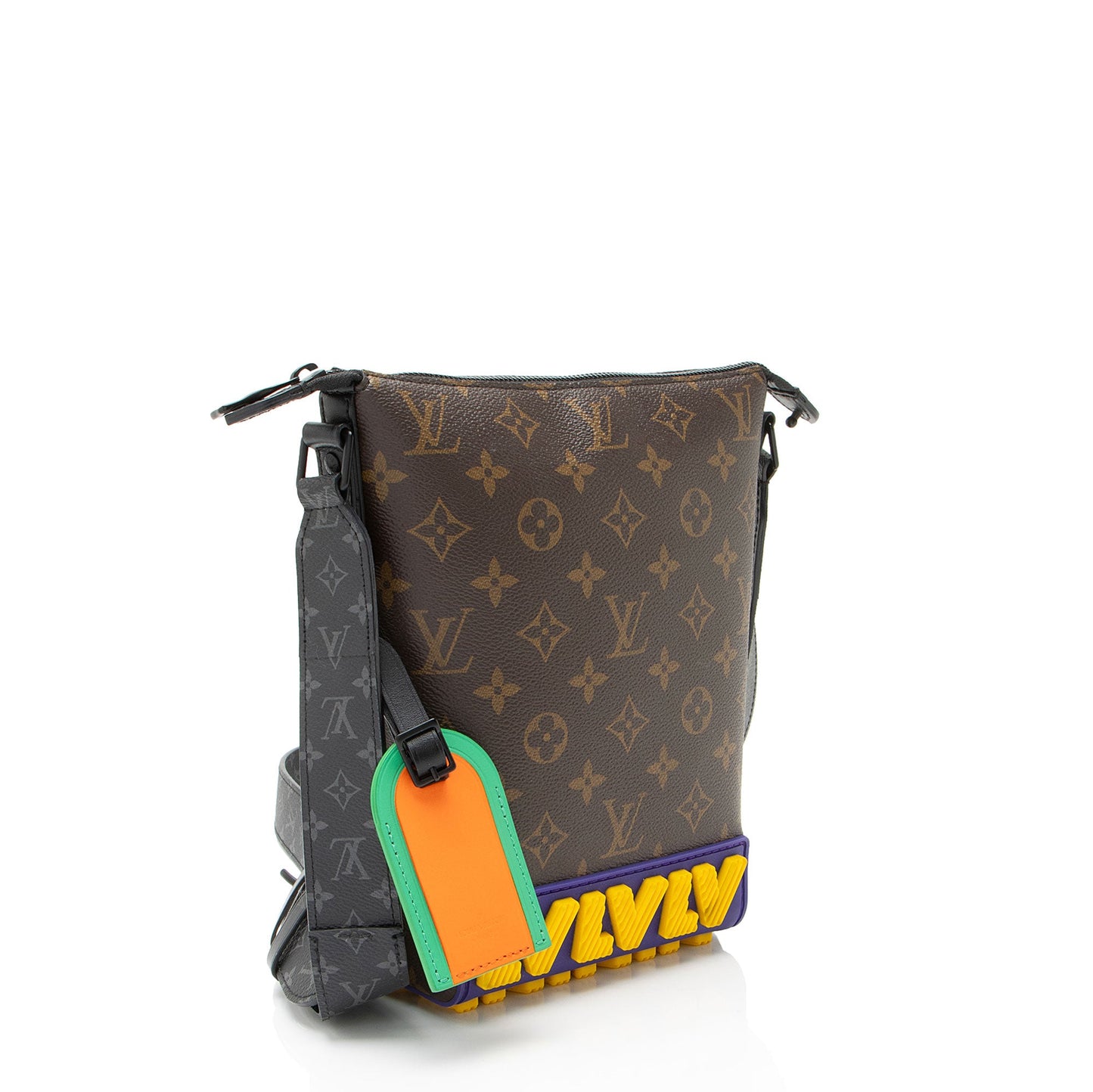 Louis Vuitton Limited Edition Monogram Canvas Rubber Cruiser Messenger
