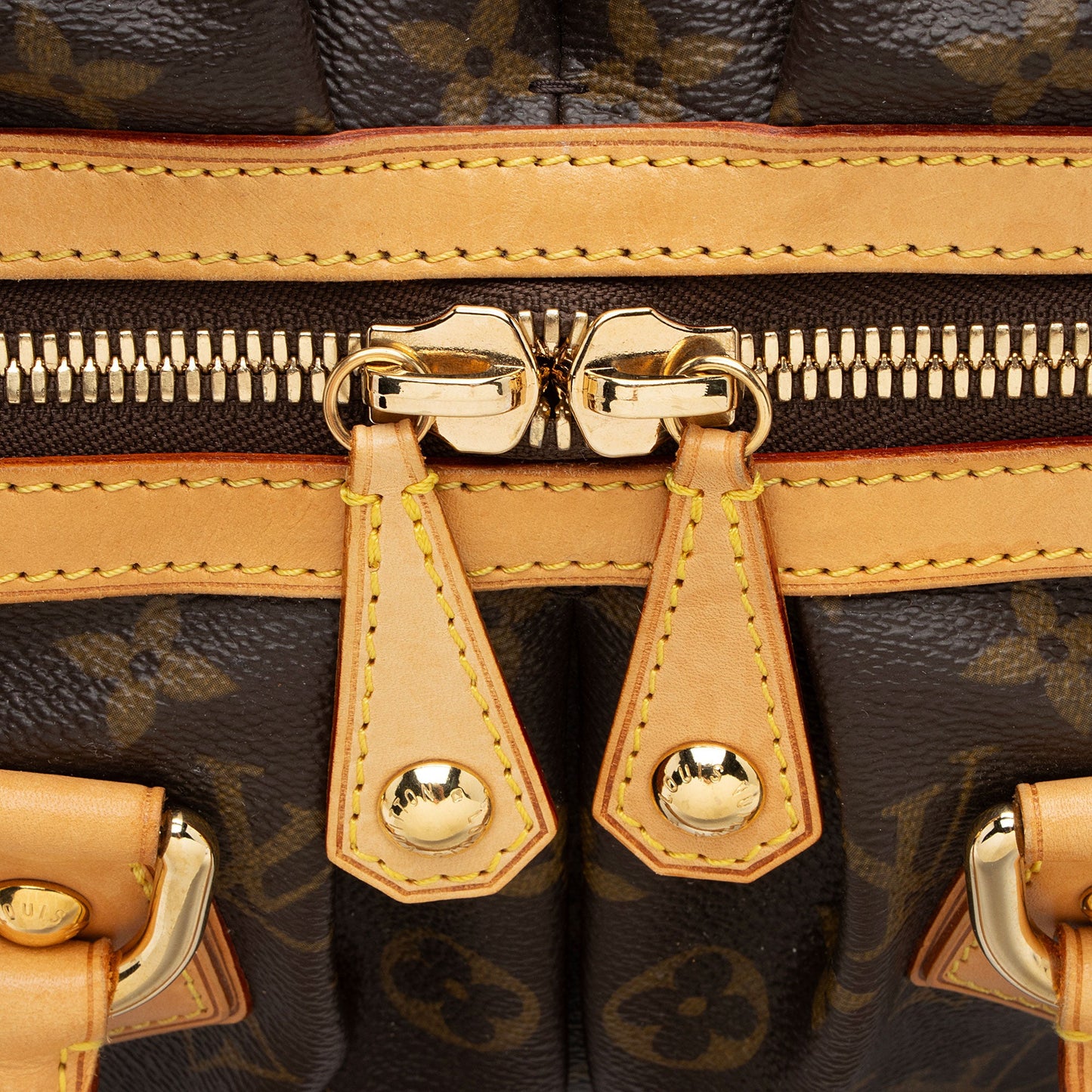 Louis Vuitton Limited Edition Monogram Canvas Stephen Satchel