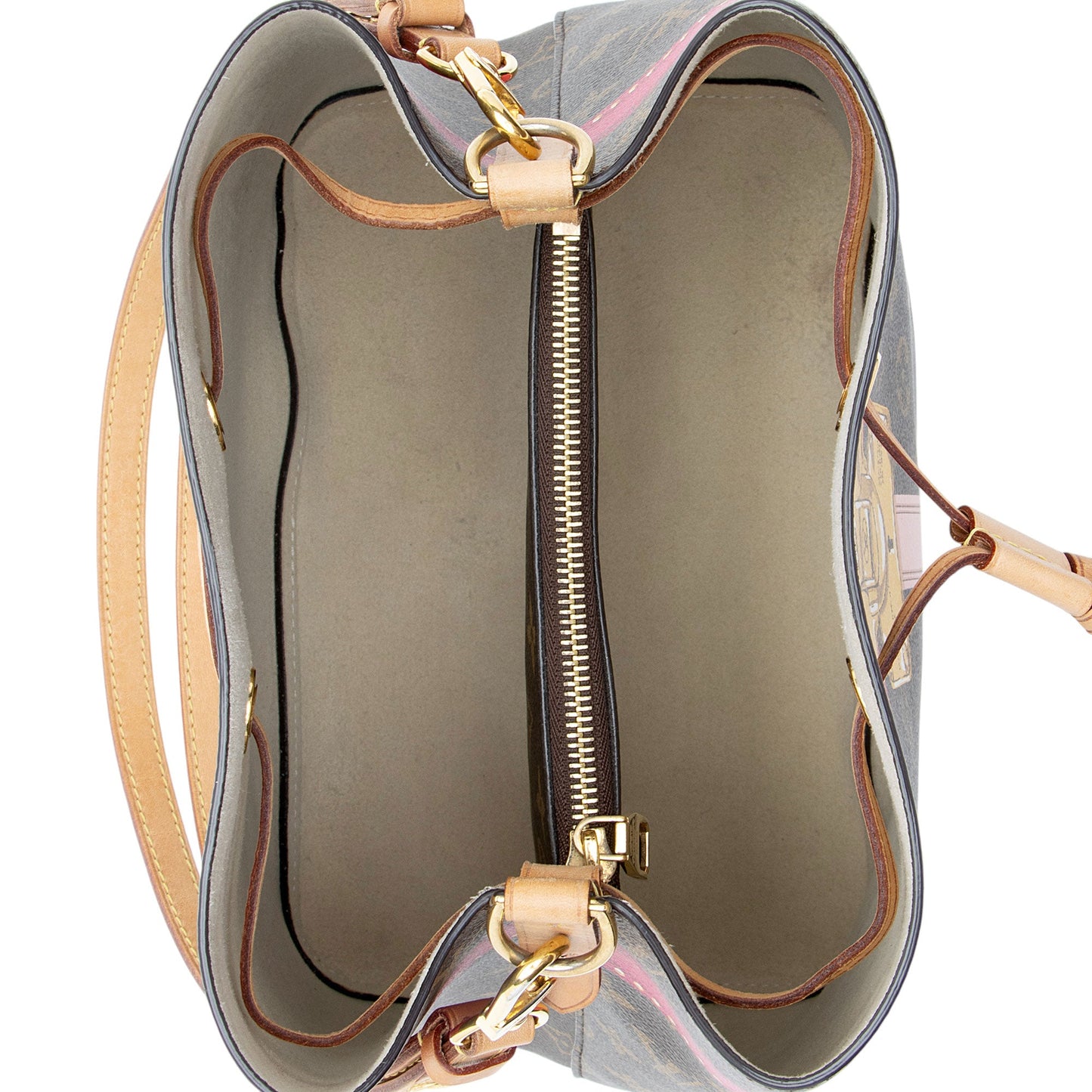 Louis Vuitton Limited Edition Monogram Canvas Summer Trunk Neonoe MM Shoulder Bag