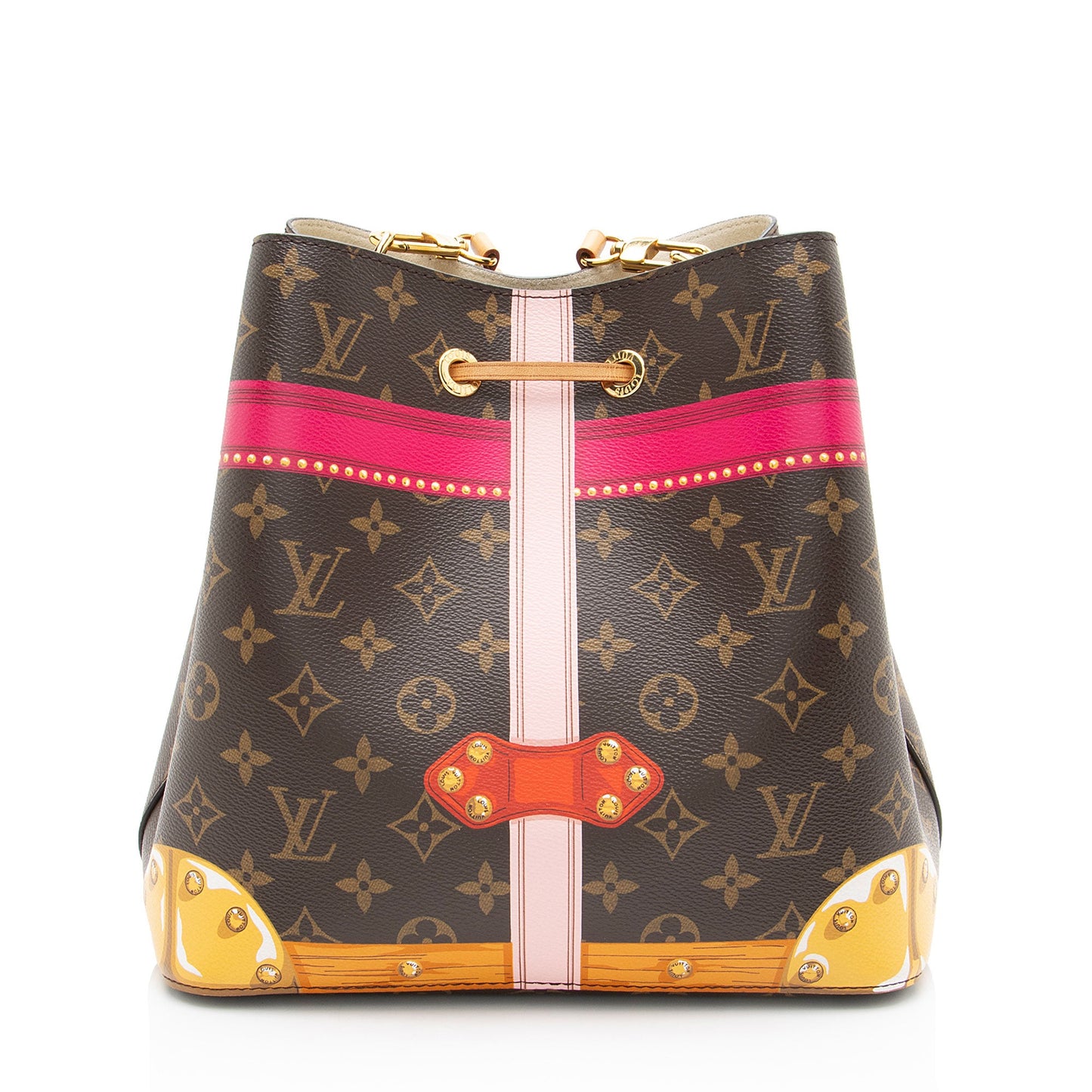 Louis Vuitton Limited Edition Monogram Canvas Summer Trunk Neonoe MM Shoulder Bag