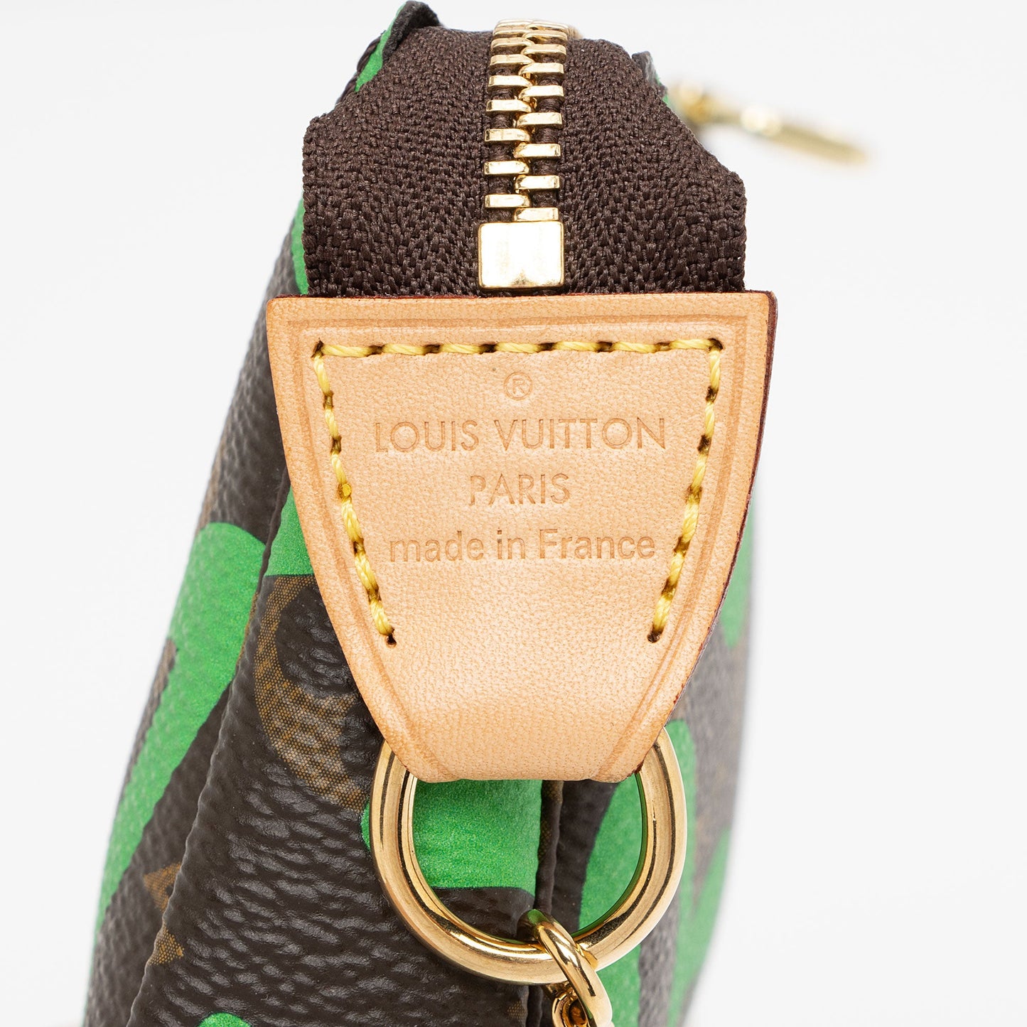 Louis Vuitton Limited Edition Monogram Canvas Tahitienne Hawaii Mini Pochette Accessoires (SHF-zIuDV5)