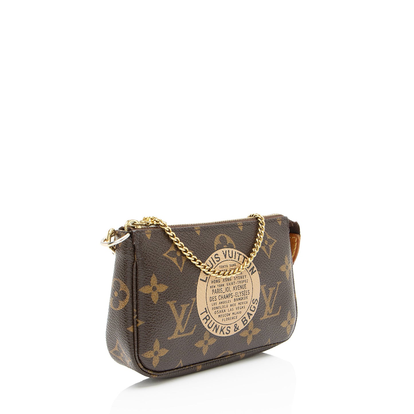 Louis Vuitton Limited Edition Monogram Canvas Trunks & Bags Mini Pochette Accessoires
