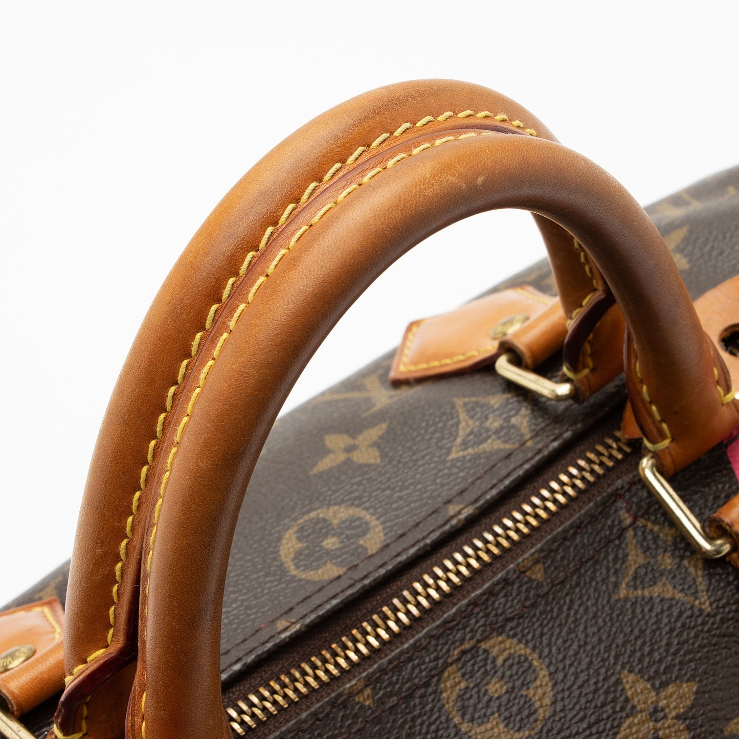 Louis Vuitton Monogram Canvas V Speedy 30 Satchel -  (SHF-ETgDwY)