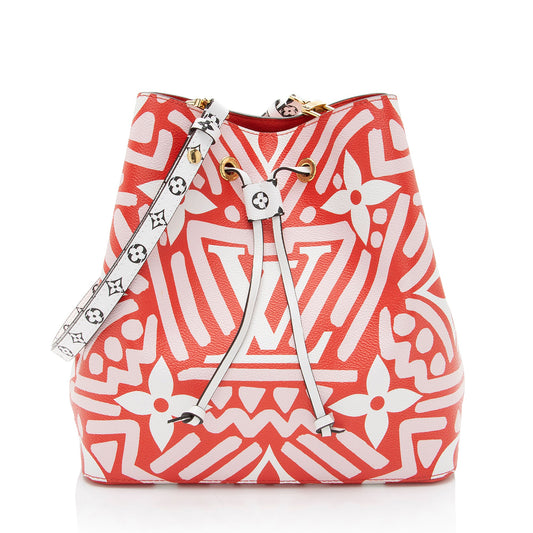 Louis Vuitton Limited Edition Monogram Crafty Neonoe MM Shoulder Bag