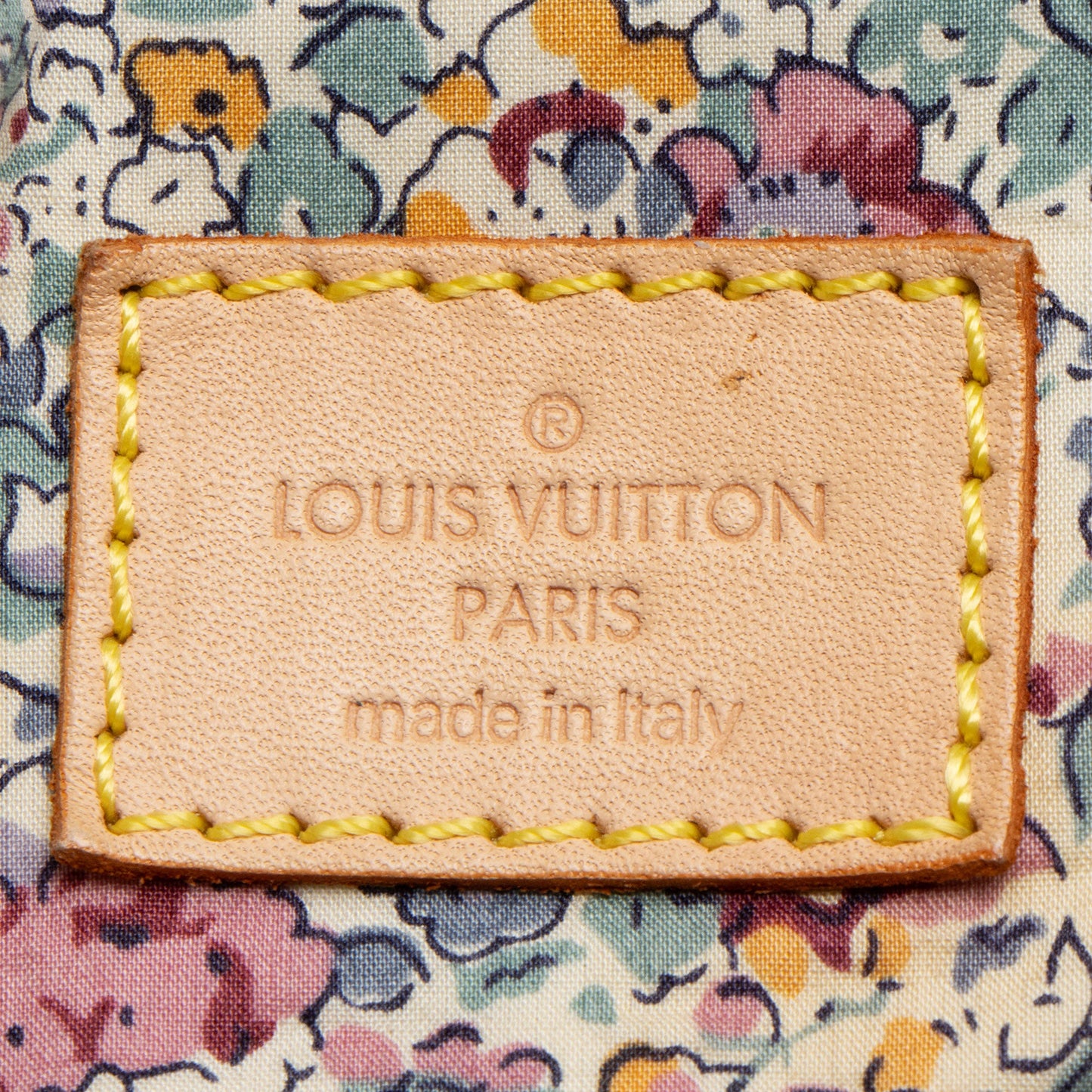 Louis Vuitton Limited Edition Monogram Denim Patchwork Cabby Tote