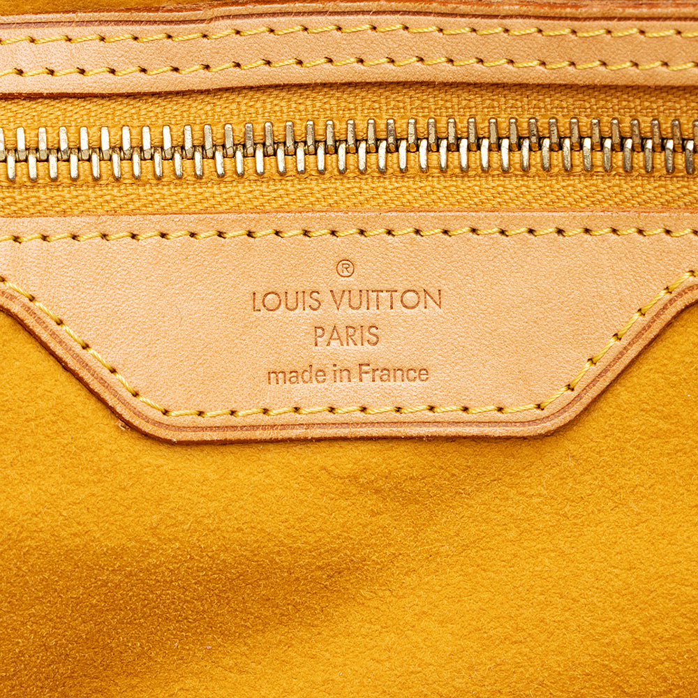 Louis Vuitton Limited Edition Monogram Denim XL Hobo (SHF-19918)