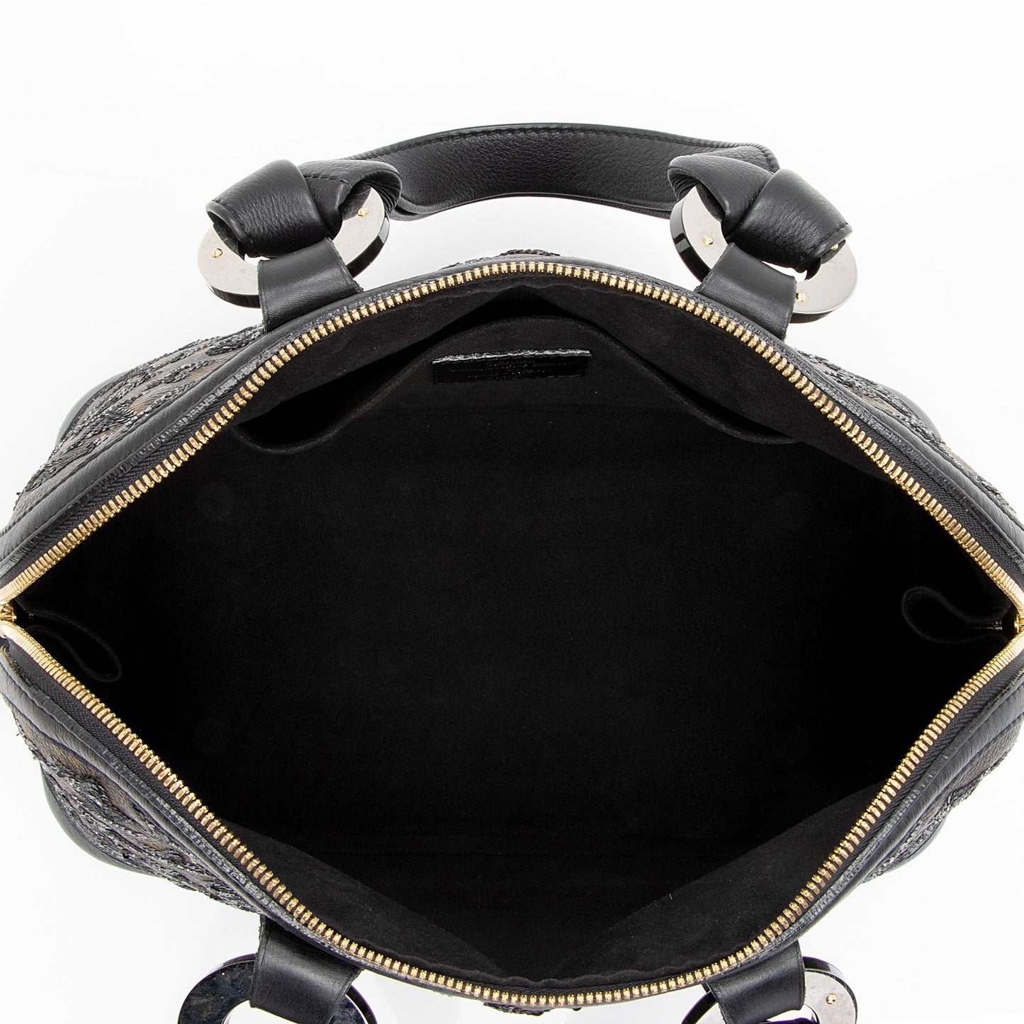 Louis Vuitton Limited Edition Monogram Eclipse Alma Satchel (SHF-nMS5IK)