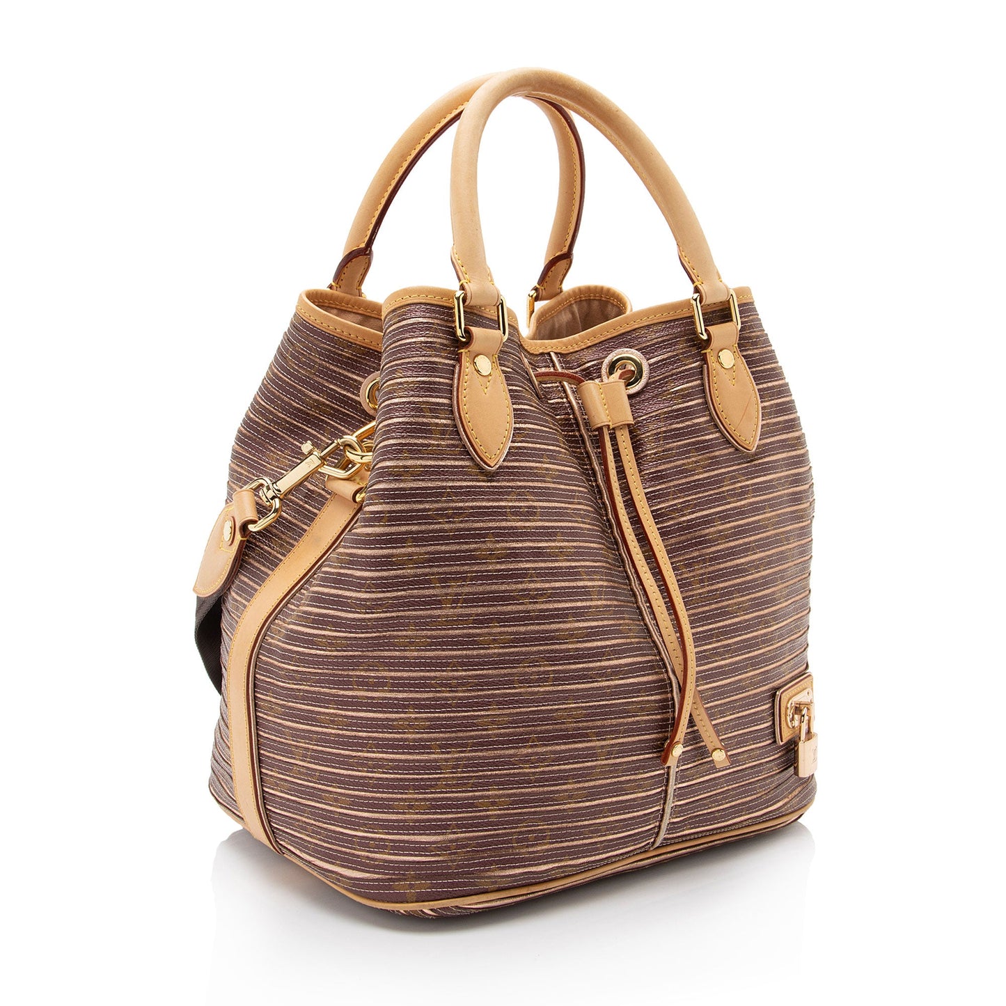 Louis Vuitton Limited Edition Monogram Eden Drawstring Satchel (SHF-s9Aun7)