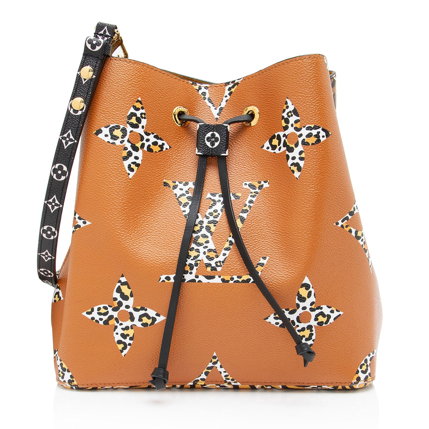 Louis Vuitton Limited Edition Monogram Giant Canvas Jungle Neonoe MM Shoulder Ba