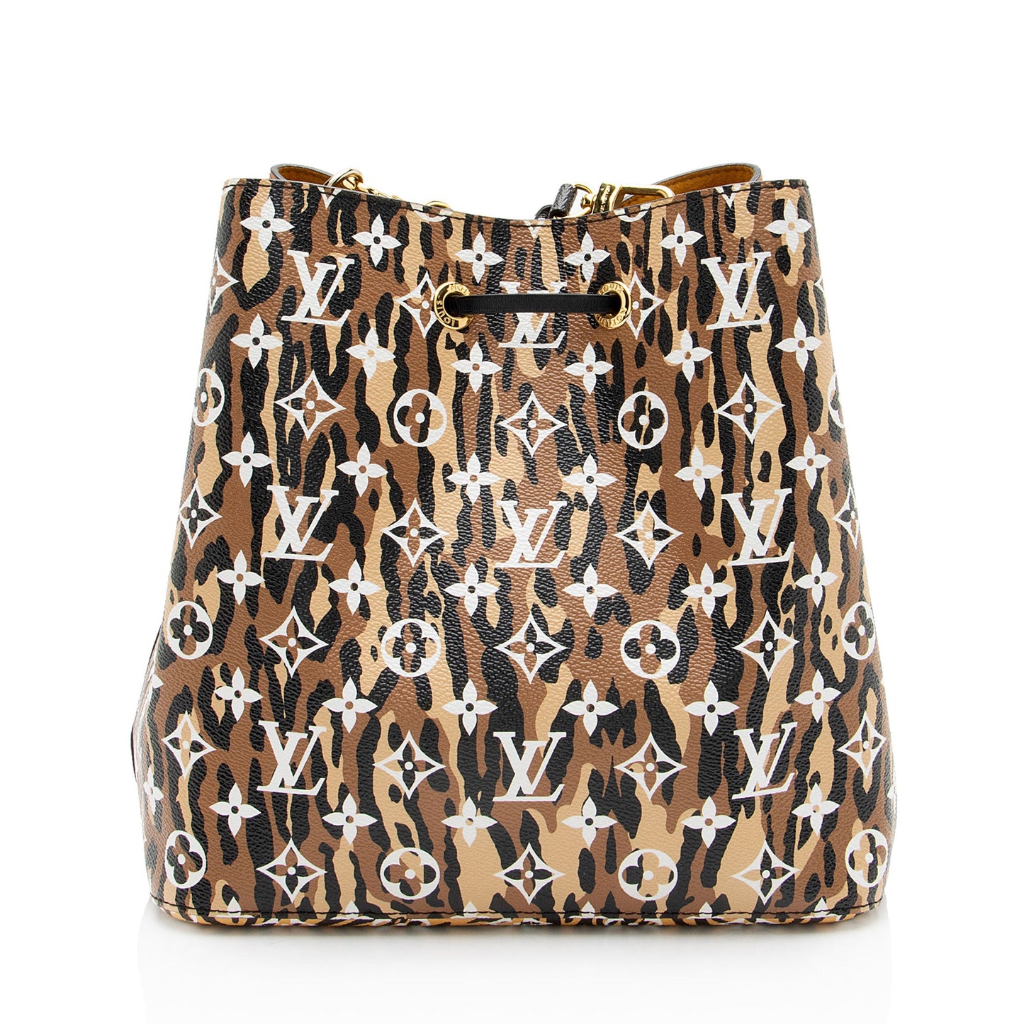 Louis Vuitton Limited Edition Monogram Giant Canvas Jungle Neonoe MM Shoulder Bag