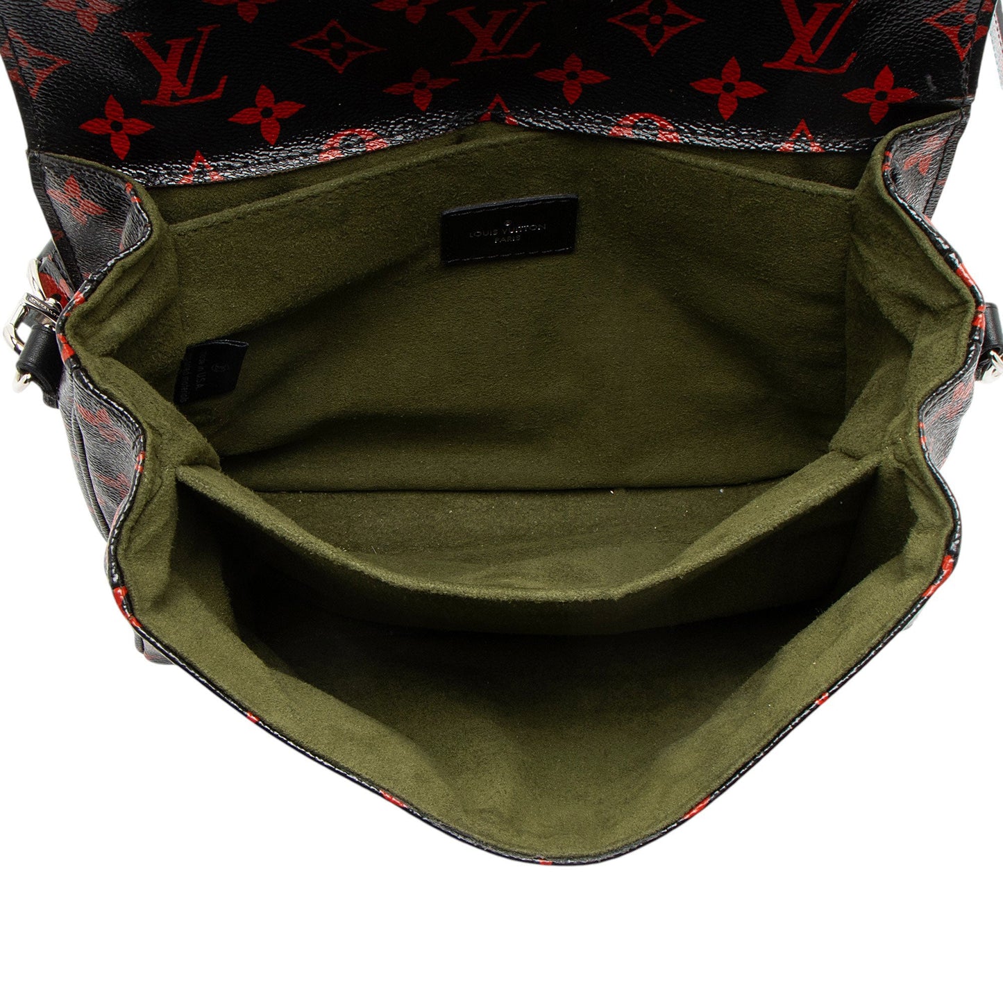 Louis Vuitton Limited Edition Monogram Infrarouge Pochette Metis Shoulder Bag -