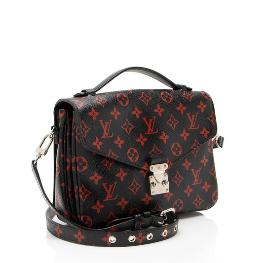 Louis Vuitton Limited Edition Monogram Infrarouge Pochette Metis Shoulder Bag -