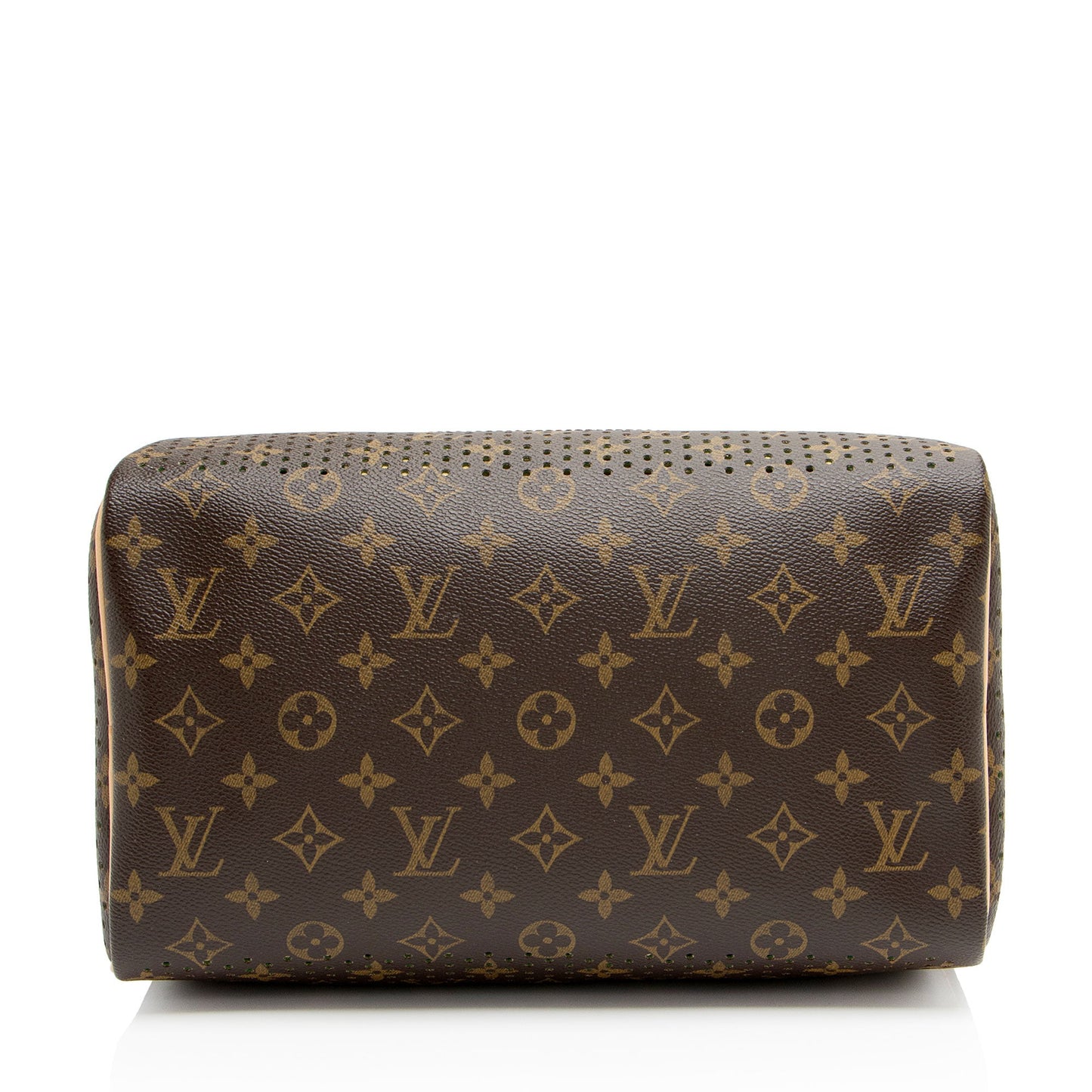 Louis Vuitton Limited Edition Monogram Perforated Speedy 30 Satchel