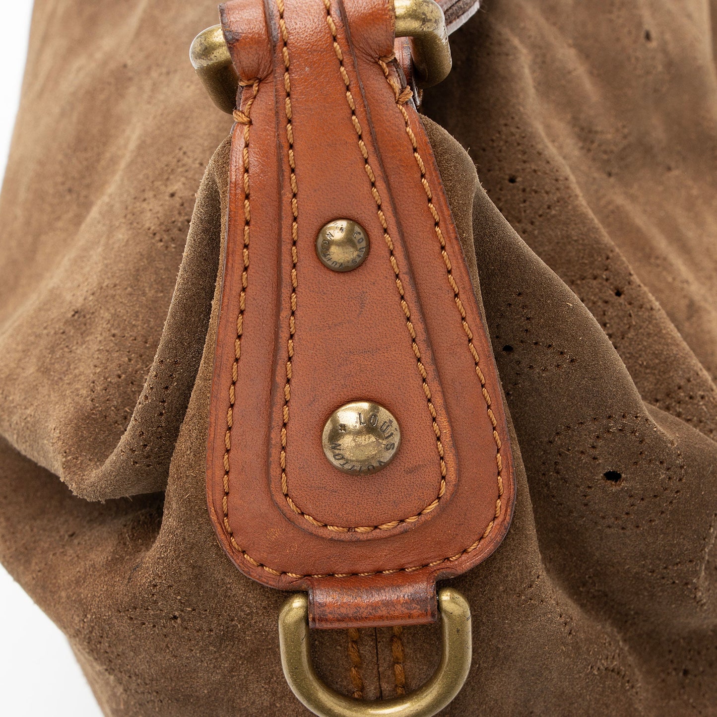 Louis Vuitton Limited Edition Monogram Suede Onatah GM Hobo