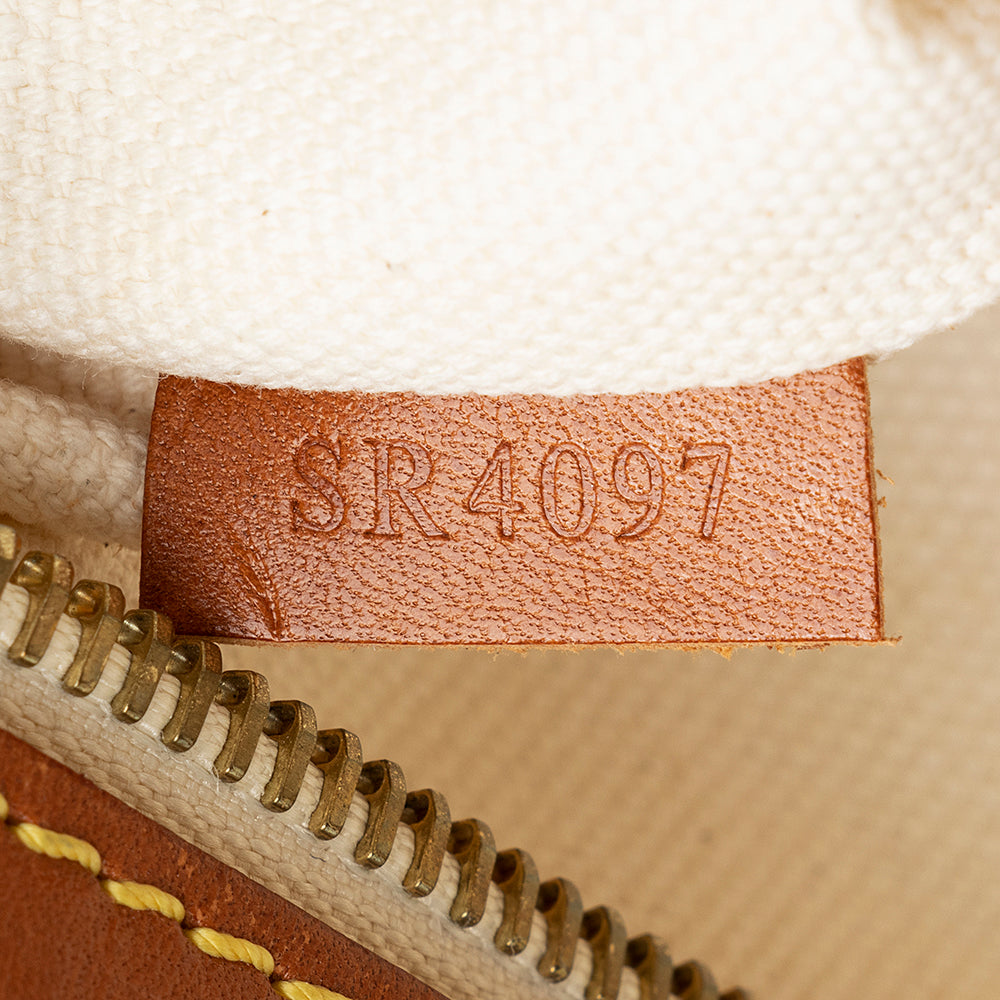 Louis Vuitton Limited Edition Monogram Tisse Rayures GM Tote (SHF-20136)