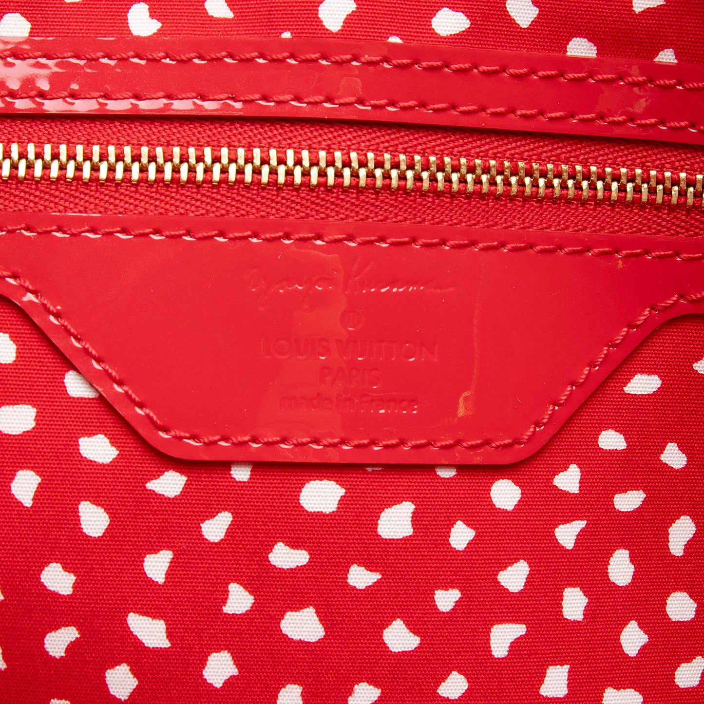 Louis Vuitton Limited Edition Monogram Vernis Dots Infinity Lockit MM Satchel (SHF-CYGEjC)