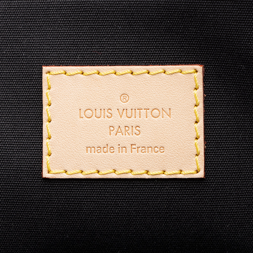 Louis Vuitton Limited Edition Monogram Vernis Stickers Alma PM Satchel (SHF-18637)