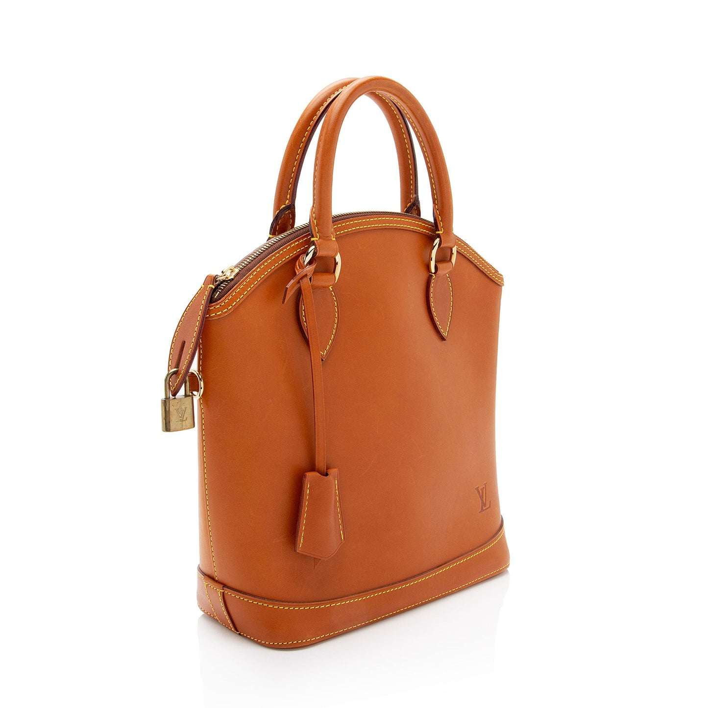 Louis Vuitton Nomade Vertical Lockit Satchel (SHF-1an3xe)